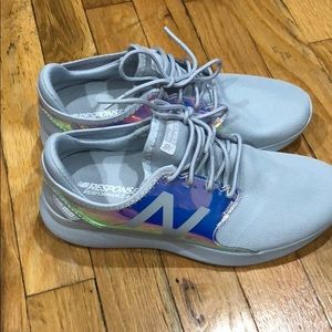 new balance iridescent shoes